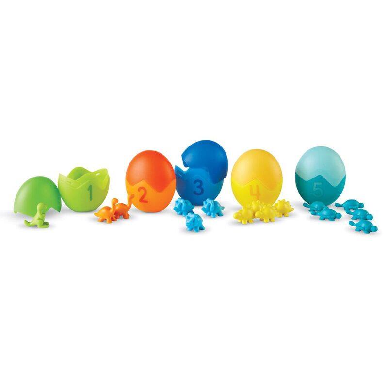 Learning Resources Counting Dino Sorters Math Activity Set, 65-Pieces, Ages 3+
Learning Resources Counting Dino Sorters Math Activity Set, 65-Pieces, Ages 3+