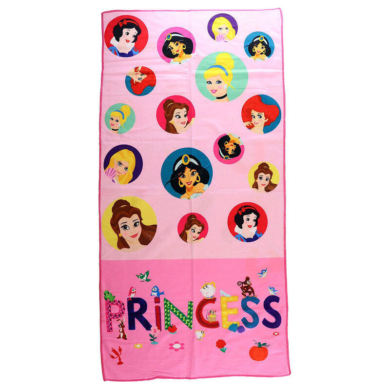Disney Princess Microfiber Kids Beach Bath Towel, 55x110cm, 3+ Years, Multicolour
Disney Princess Microfiber Kids Beach Bath Towel, 55x110cm, 3+ Years, Multicolour