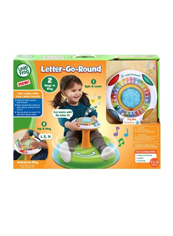 LeapFrog Letter-Go-Round Spin And Learn, Learning & Education, 1 Pieces, Ages 2+
LeapFrog Letter-Go-Round Spin And Learn, Learning & Education, 1 Pieces, Ages 2+