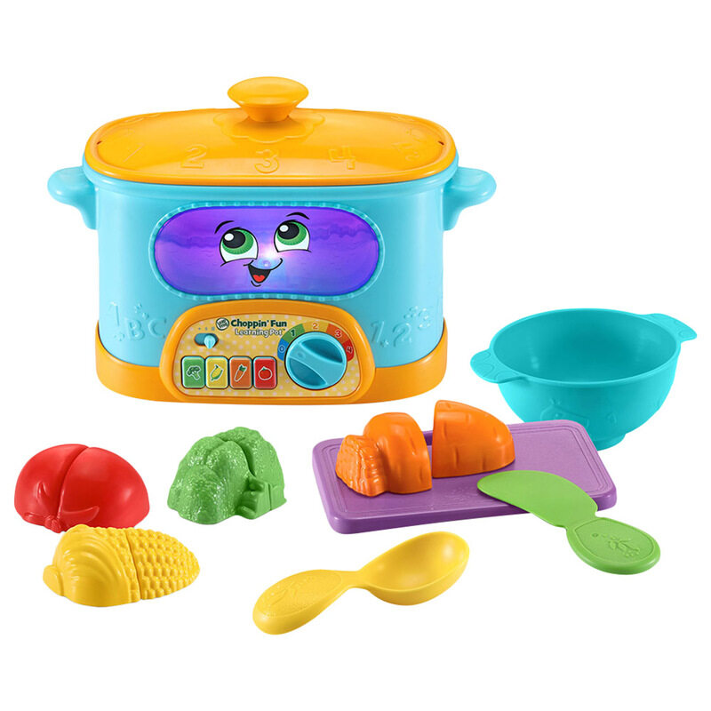 Leapfrog Choppin Fun Learning Kitchen Roleplay Toy Set, 14 Pieces, 12+ Months, Multicolour
Leapfrog Choppin Fun Learning Kitchen Roleplay Toy Set, 14 Pieces, 12+ Months, Multicolour