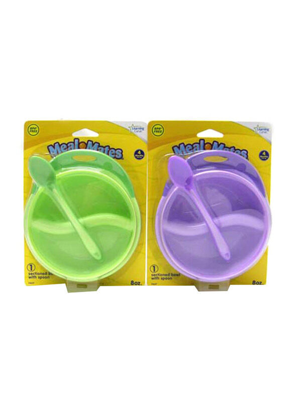 The First Years Meal Mates Infant Sectioned Bowl with Spoon, 2-Piece, Multicolour
The First Years Meal Mates Infant Sectioned Bowl with Spoon, 2-Piece, Multicolour