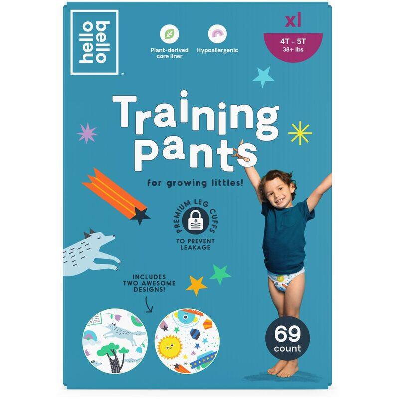 Hello Bello Bundle Club Diaper Box with Rash Cream BEDT Perfumeime Stories & Space Travelers, 4T 5T/XL, 69 Count
Hello Bello Bundle Club Diaper Box with Rash Cream BEDT Perfumeime Stories & Space Travelers, 4T 5T/XL, 69 Count