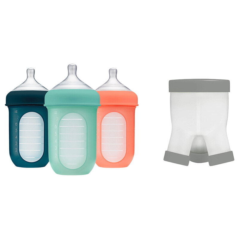 Boon Nursh Bottle & Tripod Formula Dispenser Set, 8oz, 3 Pieces, Monochrome Blue
Boon Nursh Bottle & Tripod Formula Dispenser Set, 8oz, 3 Pieces, Monochrome Blue