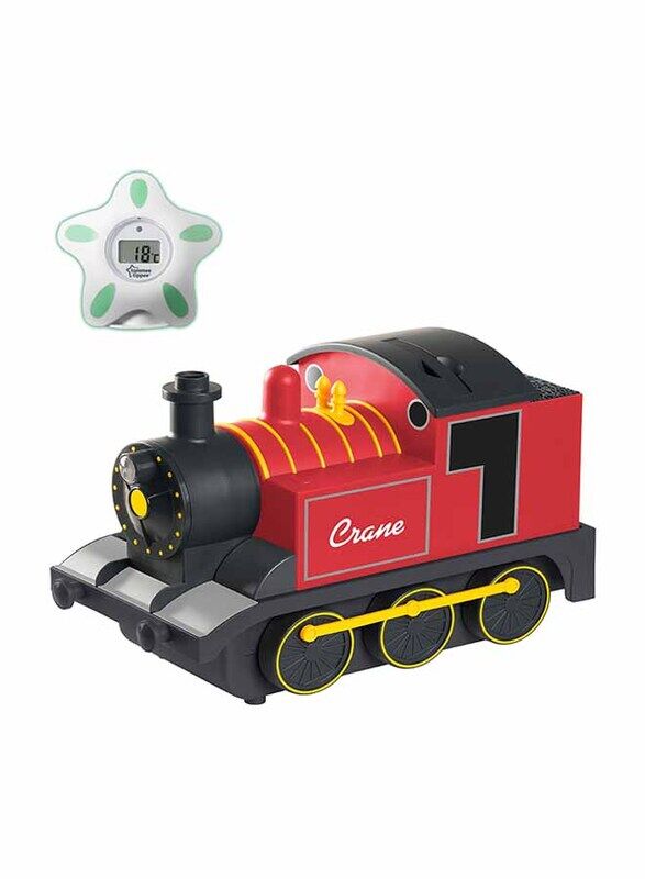 Crane Ultrasonic Train Humidifier + Tommee Tippee CTN Bath & Room Thermometer, Red/Black
Crane Ultrasonic Train Humidifier + Tommee Tippee CTN Bath & Room Thermometer, Red/Black