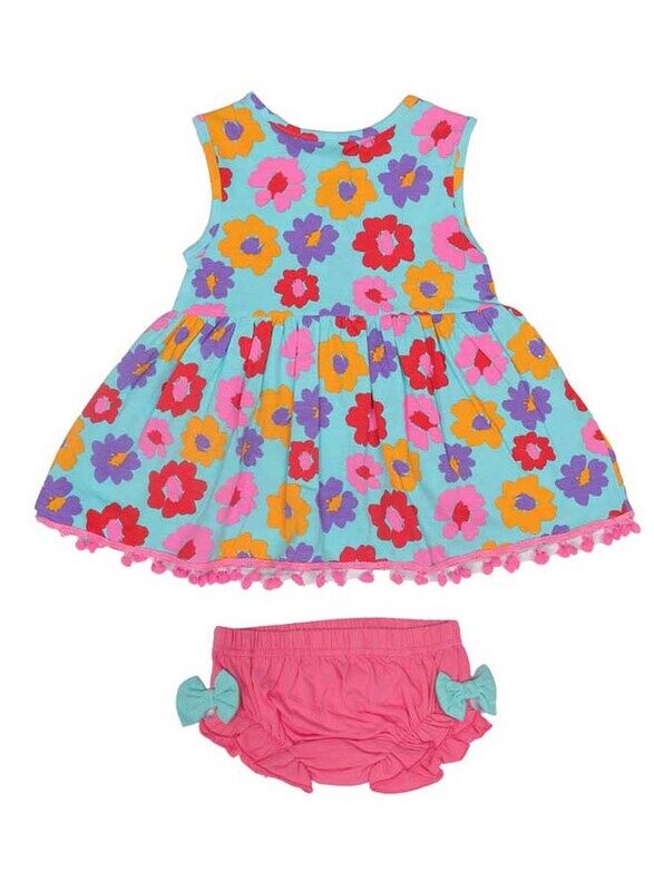 Aiko Infants Floral Print Dress with Bloomer for Girls, 18-24 Months, Multicolour
Aiko Infants Floral Print Dress with Bloomer for Girls, 18-24 Months, Multicolour