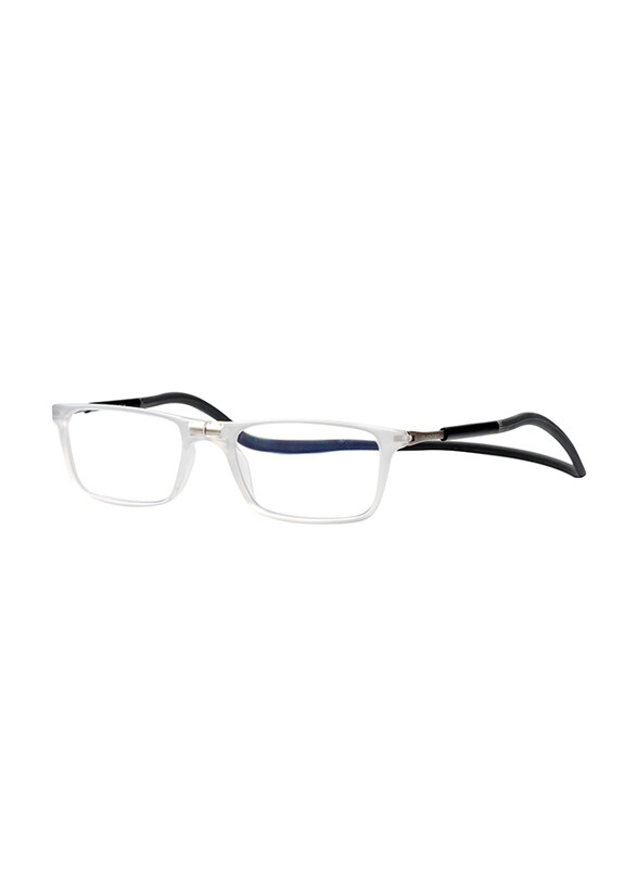 Clicktec Full-Rim Rectangular Multicolour Magnetic Reading Glasses with Grey Control Unisex, Transparent Lens
Clicktec Full-Rim Rectangular Multicolour Magnetic Reading Glasses with Grey Control Unisex, Transparent Lens