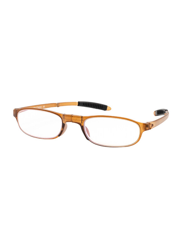 Clicktec Full-Rim Rectangular Brown Reading Folding Glasses Unisex, Transparent Lens
Clicktec Full-Rim Rectangular Brown Reading Folding Glasses Unisex, Transparent Lens