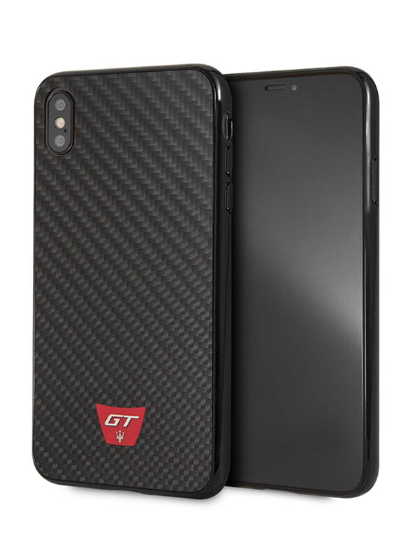 Maserati Apple iPhone XS Max Gransport GT Real Carbon Mobile Phone Hard Back Case Cover, Black
Maserati Apple iPhone XS Max Gransport GT Real Carbon Mobile Phone Hard Back Case Cover, Black