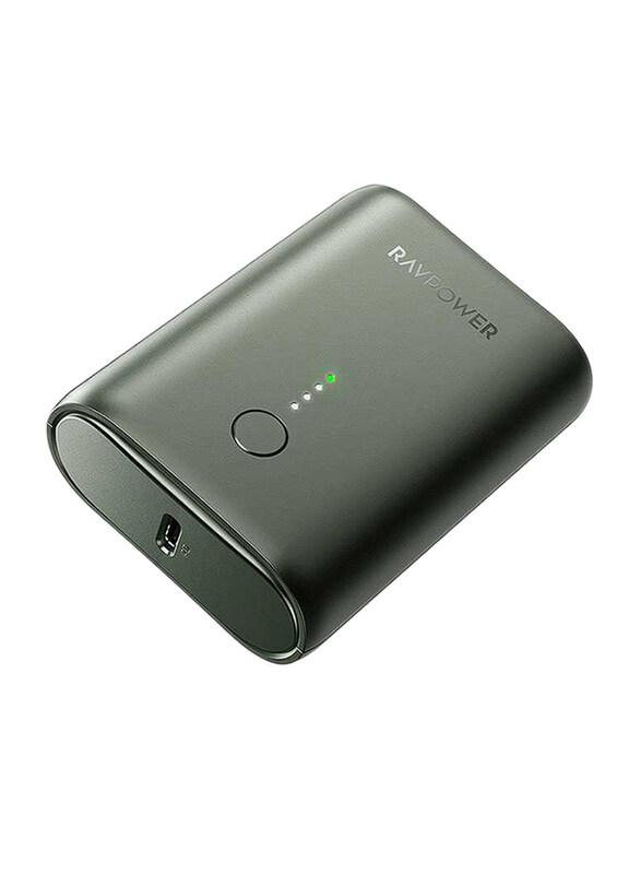 Rav Power 10000mAh PD Pioneer Mini Power Bank with USB Type-C Input, Dark Green
Rav Power 10000mAh PD Pioneer Mini Power Bank with USB Type-C Input, Dark Green