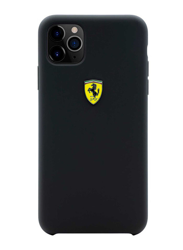 Ferrari Apple iPhone 11 Pro Max Scuderia Ferrari Silicone Hard Logo Shield Mobile Phone Case Cover, Dark Gray
Ferrari Apple iPhone 11 Pro Max Scuderia Ferrari Silicone Hard Logo Shield Mobile Phone Case Cover, Dark Gray