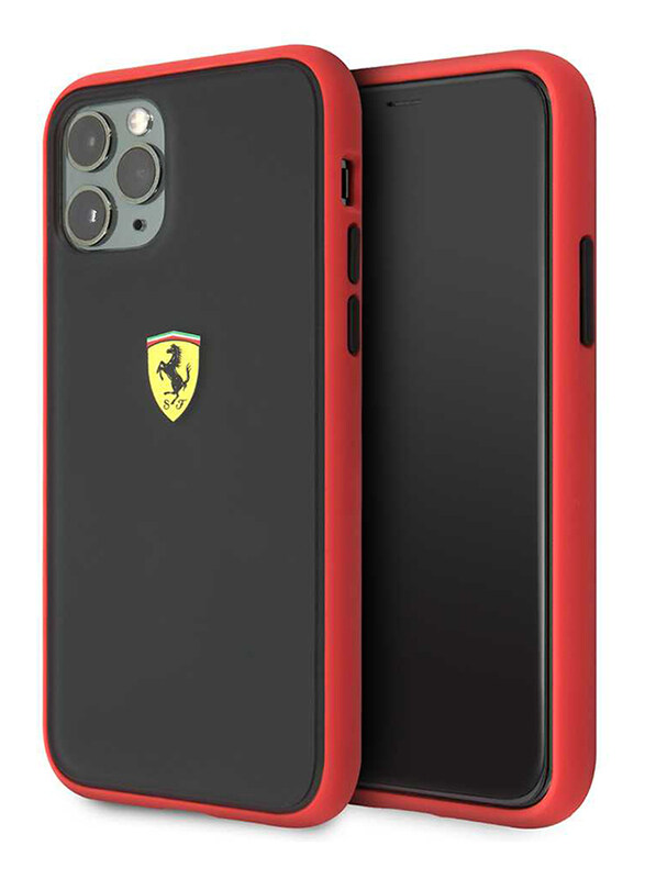 Ferrari Apple iPhone 11 Pro On Track PC/TPU Mobile Phone Case Cover, Red Outline/Black
Ferrari Apple iPhone 11 Pro On Track PC/TPU Mobile Phone Case Cover, Red Outline/Black