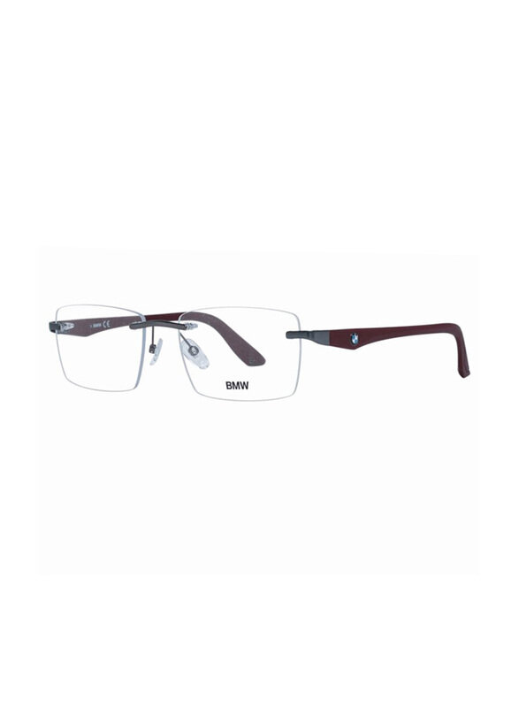 BMW Rimless Rectangle Black Eyewear Frames For Men, Mirrored Clear Lens, BW5018 009
BMW Rimless Rectangle Black Eyewear Frames For Men, Mirrored Clear Lens, BW5018 009