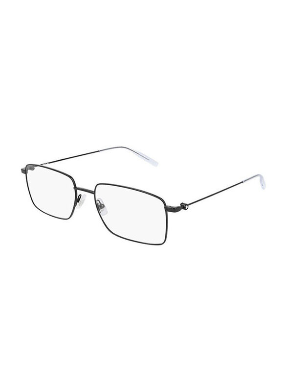 Mont Blanc Full-Rim Rectangular Silver Eyeglasses Frame for Men, Transparent Lens, MB0076O 004, 57/18/145
Mont Blanc Full-Rim Rectangular Silver Eyeglasses Frame for Men, Transparent Lens, MB0076O 004, 57/18/145