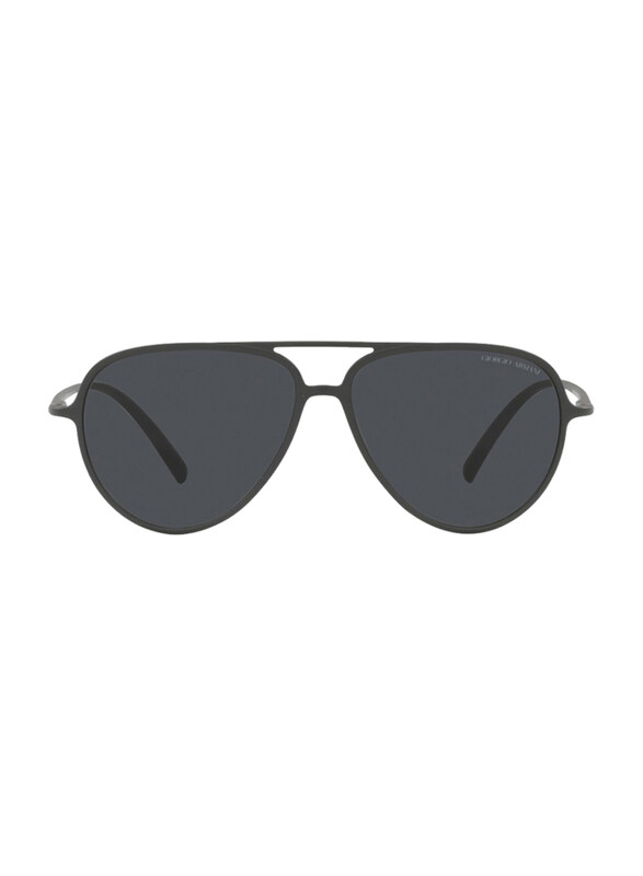 Giorgio Armani Full-Rim Pilot Grey Sunglasses for Men, Grey Lens, AR8142 506087 58, 58/13/145
Giorgio Armani Full-Rim Pilot Grey Sunglasses for Men, Grey Lens, AR8142 506087 58, 58/13/145