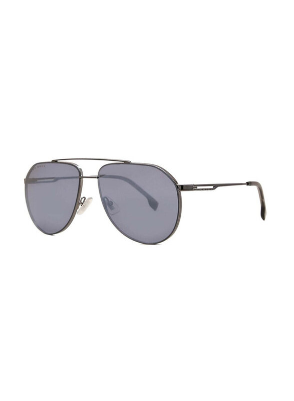 Hugo Boss Full-Rim Pilot Black Sunglasses for Men, Grey Lens, BO1326/S KJ1/T4, 53/15/145
Hugo Boss Full-Rim Pilot Black Sunglasses for Men, Grey Lens, BO1326/S KJ1/T4, 53/15/145