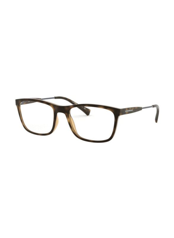 Emporio Armani Full-Rim Rectangle Multicolour Eyeglass Frames Unisex, Transparent Lens, 0EA3165F 5089, 56/19/145
Emporio Armani Full-Rim Rectangle Multicolour Eyeglass Frames Unisex, Transparent Lens, 0EA3165F 5089, 56/19/145