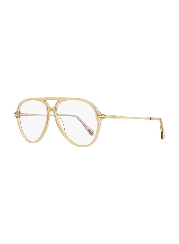 Tom ford Full-Rim Aviator Brown Eyeglass Frames Unisex, Transparent Lens, FT5586-B 057, 56/17/145
Tom ford Full-Rim Aviator Brown Eyeglass Frames Unisex, Transparent Lens, FT5586-B 057, 56/17/145