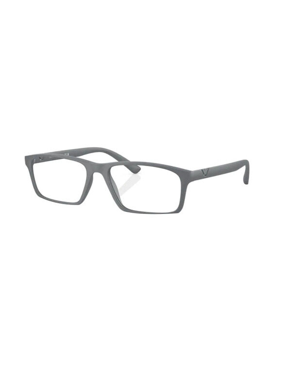 Emporio Armani Full-Rim Rectangle Matte Grey Frame for Men, EA3213 5126, 56/17/145
Emporio Armani Full-Rim Rectangle Matte Grey Frame for Men, EA3213 5126, 56/17/145
