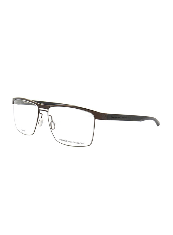 Porsche Design Full-Rim Rectangular Brown Eyeglass Frame for Men, P8289 C, 57/16/140
Porsche Design Full-Rim Rectangular Brown Eyeglass Frame for Men, P8289 C, 57/16/140