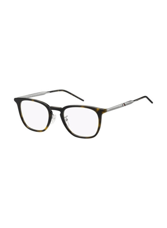 Tommy Hilfiger Full-Rim Rectangle Black Eyewear Frames For Men, Mirrored Clear Lens, TH 1623/G 0086 00
Tommy Hilfiger Full-Rim Rectangle Black Eyewear Frames For Men, Mirrored Clear Lens, TH 1623/G 0086 00