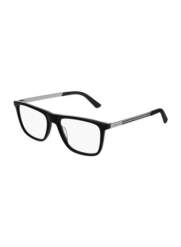 Gucci Full-Rim Rectangular Ruthenium/Black Eyeglasses Frame for Men, Transparent Lens, GG0691O, 54/18/150
Gucci Full-Rim Rectangular Ruthenium/Black Eyeglasses Frame for Men, Transparent Lens, GG0691O, 54/18/150