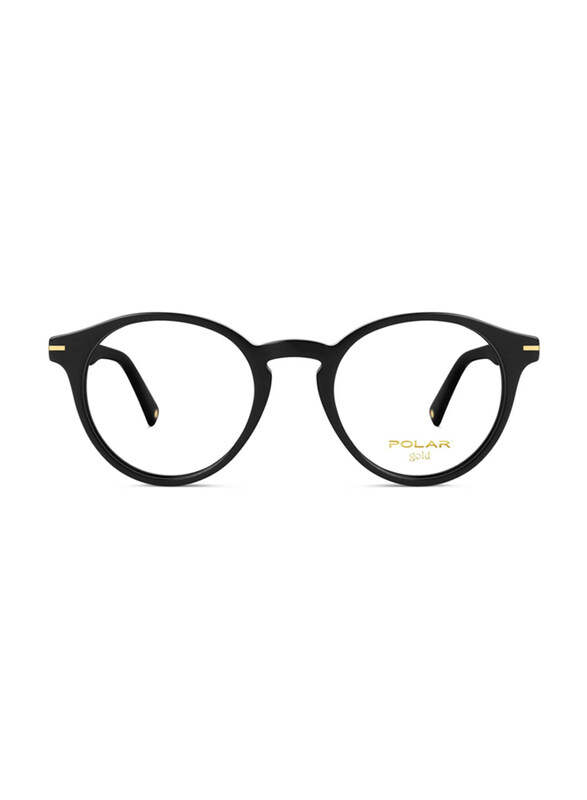 Polar Full-Rim Round Shiny Black Clip On Frame Unisex, Blue Lens, Gold C 11 77, 49/21/145
Polar Full-Rim Round Shiny Black Clip On Frame Unisex, Blue Lens, Gold C 11 77, 49/21/145