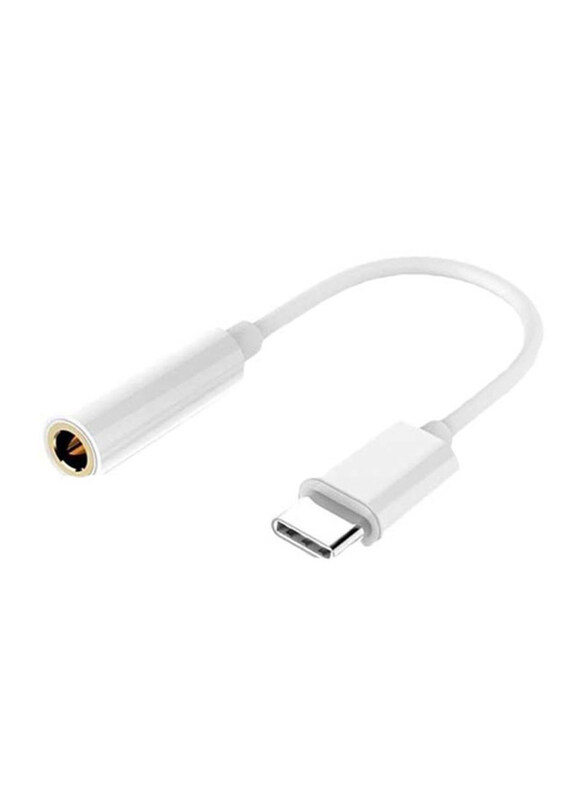 Generic Audio Headphone Jack, Type C Male to Female 3.5mm Jack for Smartphones/Tablets, White
Generic Audio Headphone Jack, Type C Male to Female 3.5mm Jack for Smartphones/Tablets, White