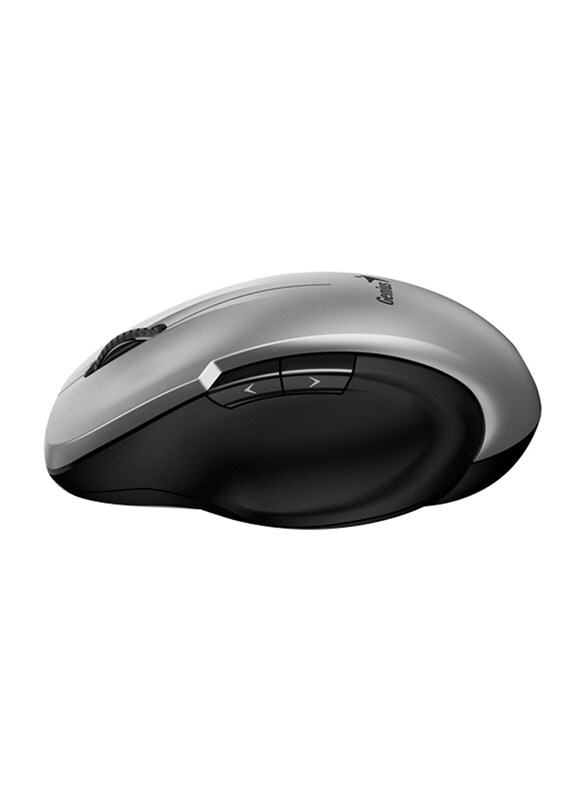 Genius ERGO 8200S Wireless Type C Receiver Optical Mouse with Ergonomic Design & Silent Click, Silver
Genius ERGO 8200S Wireless Type C Receiver Optical Mouse with Ergonomic Design & Silent Click, Silver