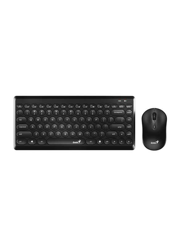 Genius Smart KM-8200 Dual Color Wireless English Keyboard & Mouse Combo with USB Receiver, Numeric Keypad & AI Copilot Key, Black
Genius Smart KM-8200 Dual Color Wireless English Keyboard & Mouse Combo with USB Receiver, Numeric Keypad & AI Copilot Key, Black