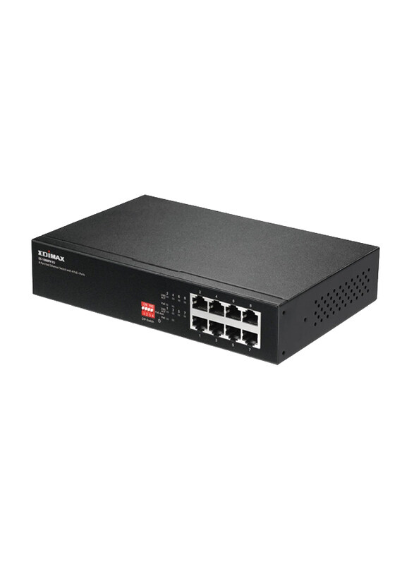 Edimax BR-6473AX 2-in-1 Wi-Fi 6-Dual Band Router with 4 High-Gain Antennas, AX3000, Black
Edimax BR-6473AX 2-in-1 Wi-Fi 6-Dual Band Router with 4 High-Gain Antennas, AX3000, Black