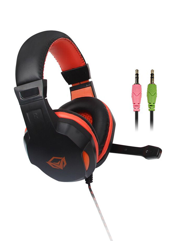 Multiple Meetion HP021 USB Professional Surround Sound Gaming Headset for PC, Black/Orange
Multiple Meetion HP021 USB Professional Surround Sound Gaming Headset for PC, Black/Orange