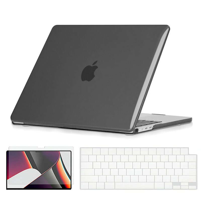 O Ozone - Crystal Case MacBook Air 15 inch (A2941) M2 2023, (A3114) M3 2024 with Keyboard Cover & Screen Protector - Black
O Ozone - Crystal Case MacBook Air 15 inch (A2941) M2 2023, (A3114) M3 2024 with Keyboard Cover & Screen Protector - Black