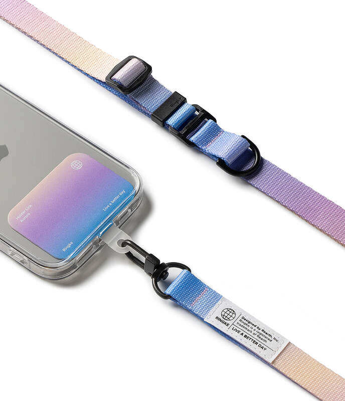 Ringke- Holder Link Snap Hook Lanyard Strap Compatible with Universal Smartphone Case - Aurora
Ringke- Holder Link Snap Hook Lanyard Strap Compatible with Universal Smartphone Case - Aurora