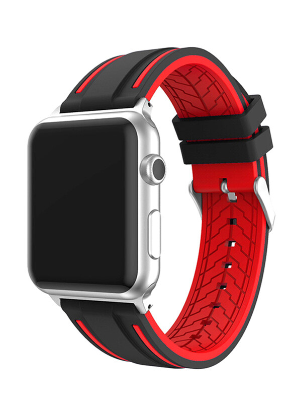 Ozone Apple Watch 40mm Series 4/3/2/1 38mm Series Silicone Strap Adjustable Sports Band, Red
Ozone Apple Watch 40mm Series 4/3/2/1 38mm Series Silicone Strap Adjustable Sports Band, Red