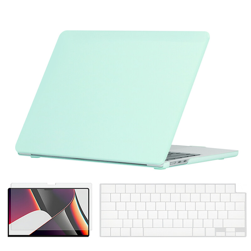 O Ozone - Candy Case MacBook Air 15 inch (A2941) M2 2023, (A3114) M3 2024 with Keyboard Cover & Screen Protector - Cream Green
O Ozone - Candy Case MacBook Air 15 inch (A2941) M2 2023, (A3114) M3 2024 with Keyboard Cover & Screen Protector - Cream Green