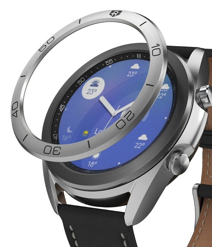 Ringke Bezel Styling for Galaxy Watch 3 41mm Stainless Steel Bezel Ring Adhesive Cover Scratch Protection for Galaxy Watch 3 41mm Accessory - Silver
Ringke Bezel Styling for Galaxy Watch 3 41mm Stainless Steel Bezel Ring Adhesive Cover Scratch Protection for Galaxy Watch 3 41mm Accessory - Silver