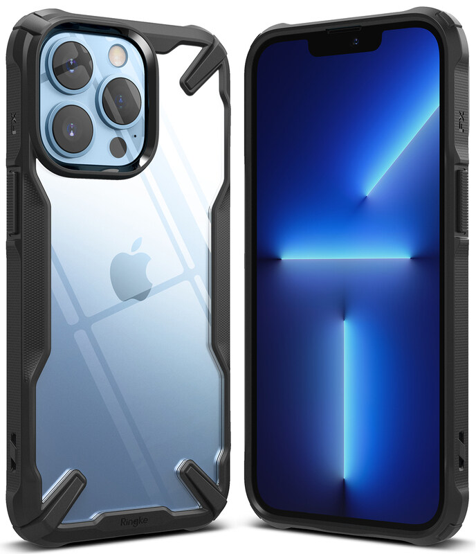 Ringke Cover for iPhone 13 Pro Case Hard Fusion-X Ergonomic Transparent Shock Absorption TPU Bumper Designed Case for iPhone 13 Pro - Black
Ringke Cover for iPhone 13 Pro Case Hard Fusion-X Ergonomic Transparent Shock Absorption TPU Bumper Designed Case for iPhone 13 Pro - Black