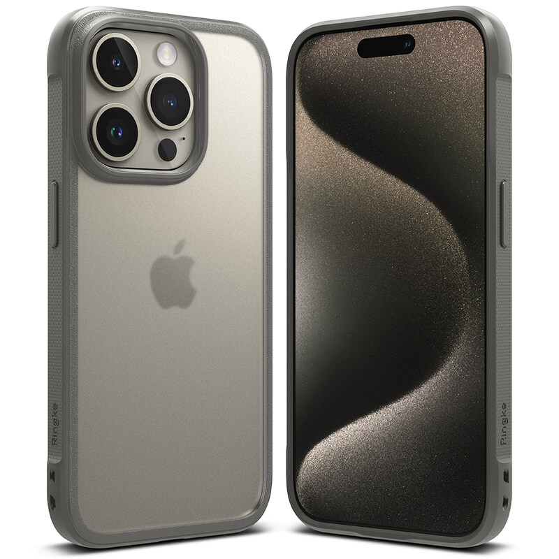 Apple Ringke Fusion Bold Compatible with iPhone 15 Pro Case Cover Firm Grip Frame Frosted Hard Back Shockproof Bumper iPhone 15 Pro Back Cover - Matte Gray
Apple Ringke Fusion Bold Compatible with iPhone 15 Pro Case Cover Firm Grip Frame Frosted Hard Back Shockproof Bumper iPhone 15 Pro Back Cover - Matte Gray