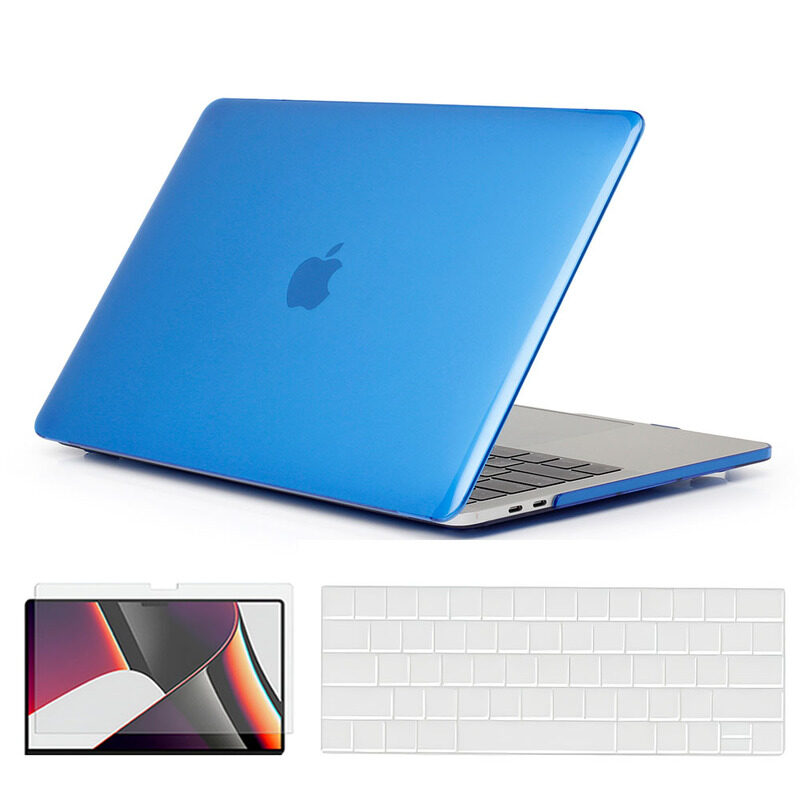 O Ozone - Crystal Case MacBook Pro 13 inch (A1706, A1708, A1989, A2159, A2289, A2251, A2338, 2016, 2018-2020) with Keyboard Cover & Screen Protector -
O Ozone - Crystal Case MacBook Pro 13 inch (A1706, A1708, A1989, A2159, A2289, A2251, A2338, 2016, 2018-2020) with Keyboard Cover & Screen Protector -