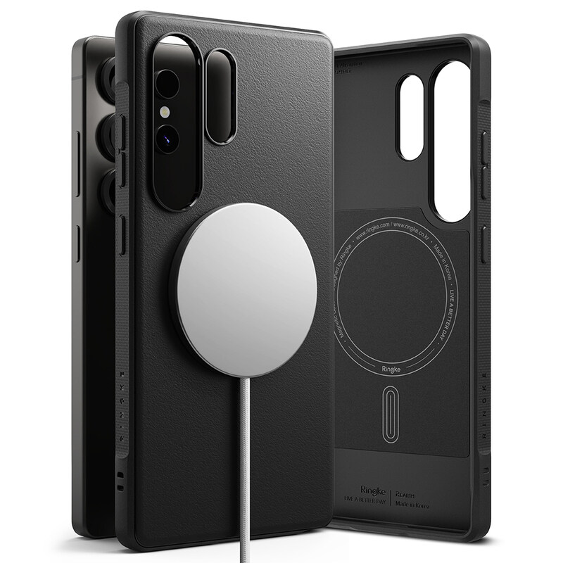 Ringke Onyx Magnetic Compatible with Samsung S25 Ultra 5G Case (2025), Enhanced Grip Tough Flexible TPU Shockproof Rugged TPU Bumper Drop Protection P
Ringke Onyx Magnetic Compatible with Samsung S25 Ultra 5G Case (2025), Enhanced Grip Tough Flexible TPU Shockproof Rugged TPU Bumper Drop Protection P