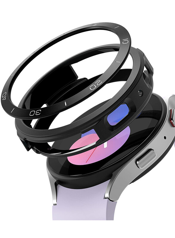 Ringke Air Sports + Bezel Styling Compatible With Samsung Galaxy Watch 5 40mm , Flexible Shockproof TPU Case with Adhesive Aluminum Frame Ring Cover -
Ringke Air Sports + Bezel Styling Compatible With Samsung Galaxy Watch 5 40mm , Flexible Shockproof TPU Case with Adhesive Aluminum Frame Ring Cover -