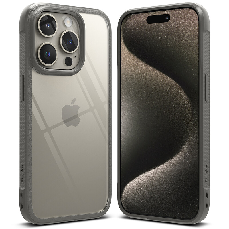 Apple Ringke Fusion Bold Compatible with iPhone 15 Pro Max Case Cover Firm Grip Frame Anti-Yellowing Frosted Hard Back Shockproof Bumper Back Cover - Gray
Apple Ringke Fusion Bold Compatible with iPhone 15 Pro Max Case Cover Firm Grip Frame Anti-Yellowing Frosted Hard Back Shockproof Bumper Back Cover - Gray