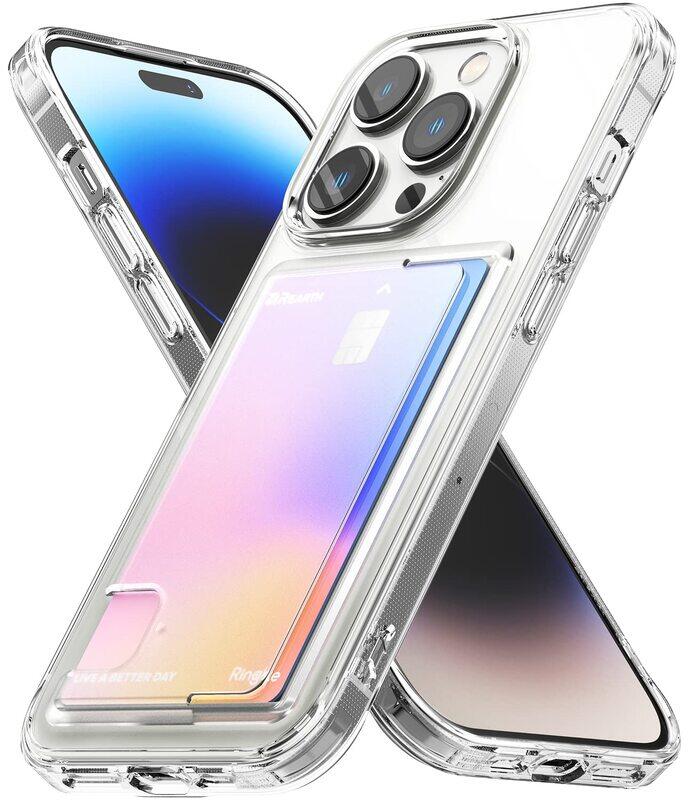 Ringke Fusion Card Case Compatible with iPhone 14 Pro Max 6.7 Inch , Transparent Hard Back with Built in Slim Card Holder Wallet Cover Designed for
Ringke Fusion Card Case Compatible with iPhone 14 Pro Max 6.7 Inch , Transparent Hard Back with Built in Slim Card Holder Wallet Cover Designed for