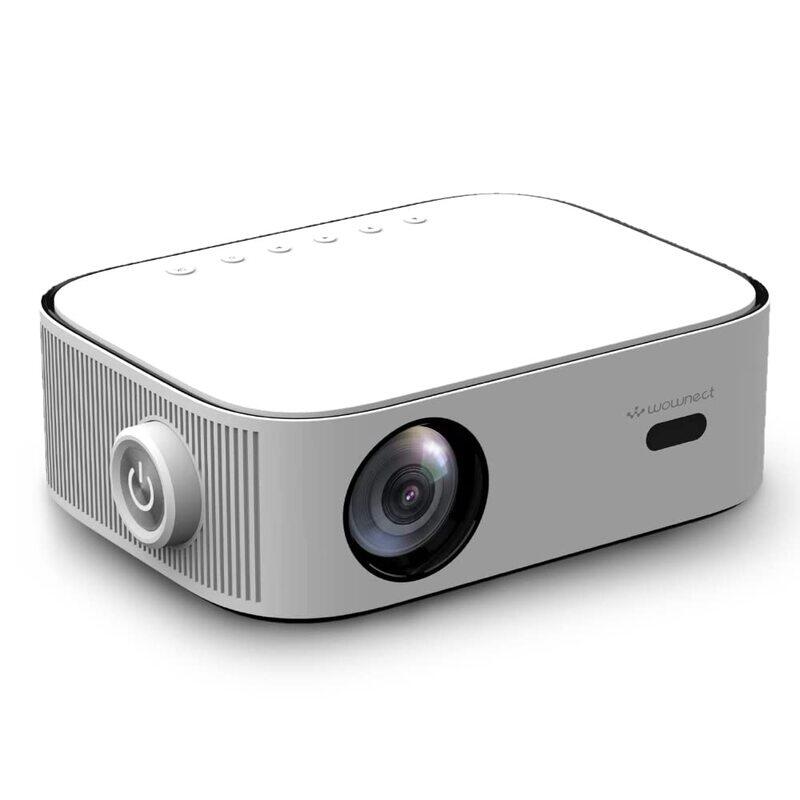 Wownect Projector 4k 500ANSI Lumens/ Screen Size 43-220 inch Native 1080p Full HD 2.4G/5G WiFi BluetoothAndroid Apps Miracast DLNA/Airplay SupportHome
Wownect Projector 4k 500ANSI Lumens/ Screen Size 43-220 inch Native 1080p Full HD 2.4G/5G WiFi BluetoothAndroid Apps Miracast DLNA/Airplay SupportHome
