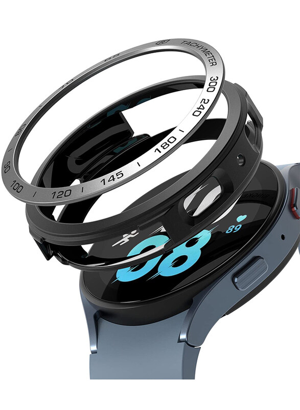 Ringke Air Sports + Bezel Styling Compatible With Samsung Galaxy Watch 5 44mm , Flexible Shockproof TPU Case with Adhesive Aluminum Frame Ring Cover -
Ringke Air Sports + Bezel Styling Compatible With Samsung Galaxy Watch 5 44mm , Flexible Shockproof TPU Case with Adhesive Aluminum Frame Ring Cover -