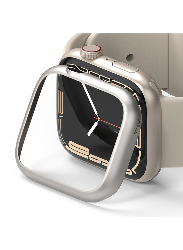 Ringke Bezel Styling Compatible with Apple Watch 7 45mm Stainless Steel Adhesive Frame Ring Cover Anti Scratch Protection for Apple Watch7 45mm - Silv
Ringke Bezel Styling Compatible with Apple Watch 7 45mm Stainless Steel Adhesive Frame Ring Cover Anti Scratch Protection for Apple Watch7 45mm - Silv
