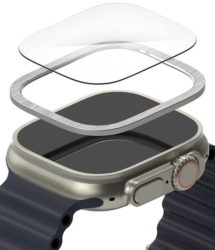 Ringke - Apple Watch Ultra 2 / 1 Screen Protector (49mm) Bezel Styling & Tempered Glass Protector - 49-01
Ringke - Apple Watch Ultra 2 / 1 Screen Protector (49mm) Bezel Styling & Tempered Glass Protector - 49-01