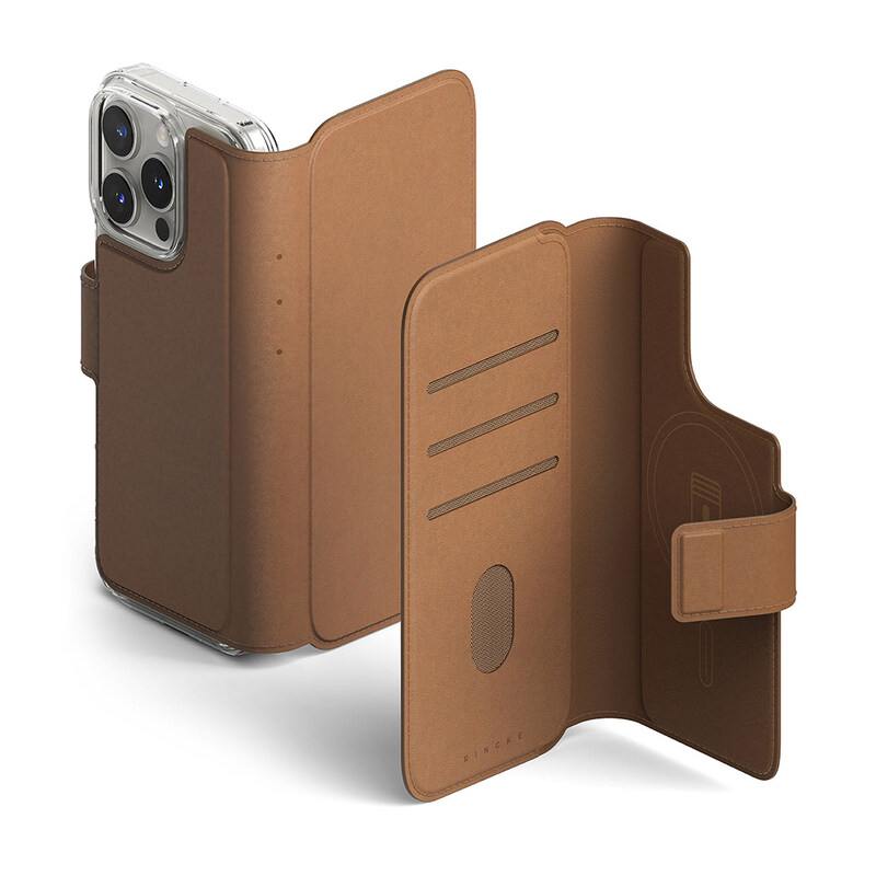 Ringke - iPhone 16 Pro Max / 16 Plus Case Cover Folio Wallet Magnetic Series - Brown
Ringke - iPhone 16 Pro Max / 16 Plus Case Cover Folio Wallet Magnetic Series - Brown