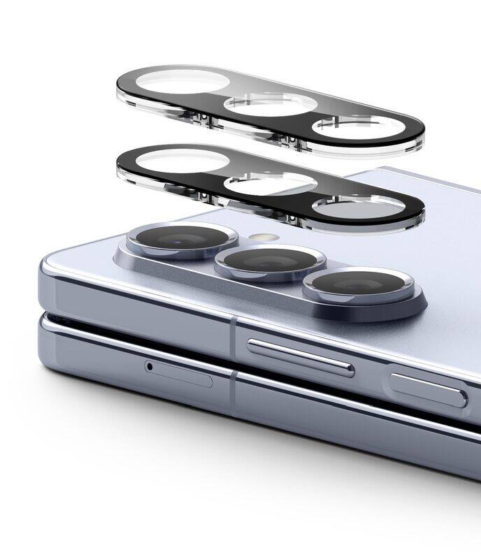 Ringke Pack of 2 Camera Styling Compatible with Samsung Galaxy Z Fold 5 Camera Lens Protector, Aluminium Frame Tough Protective Cover Sticker -
Ringke Pack of 2 Camera Styling Compatible with Samsung Galaxy Z Fold 5 Camera Lens Protector, Aluminium Frame Tough Protective Cover Sticker -