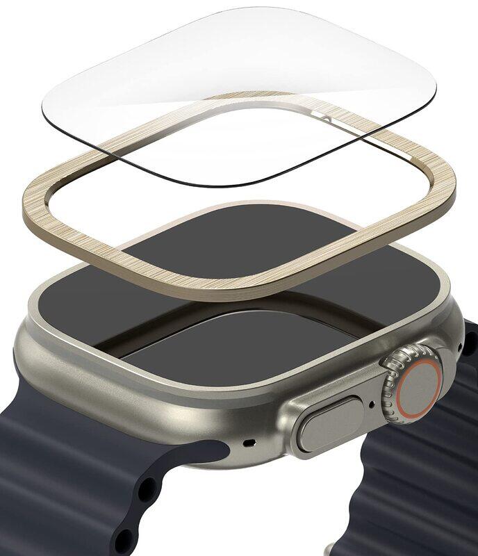 Ringke - Apple Watch Ultra 2 / 1 Screen Protector (49mm) Bezel Styling & Tempered Glass Protector- 49-05
Ringke - Apple Watch Ultra 2 / 1 Screen Protector (49mm) Bezel Styling & Tempered Glass Protector- 49-05